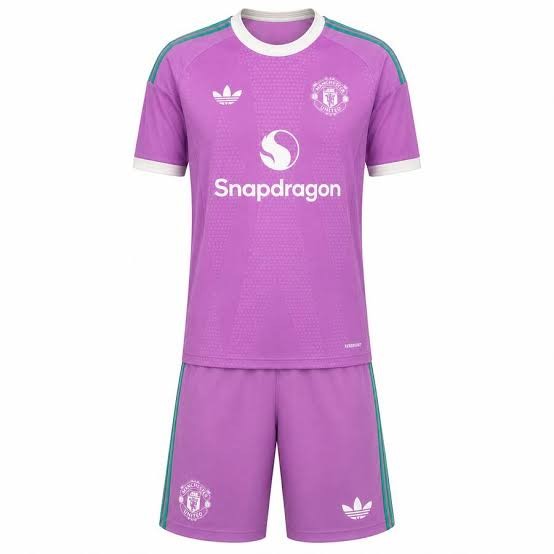 Camiseta Manchester United Portero Niño 2026-2027 Rosa